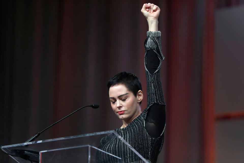 Rose McGowan addresses sexual assault