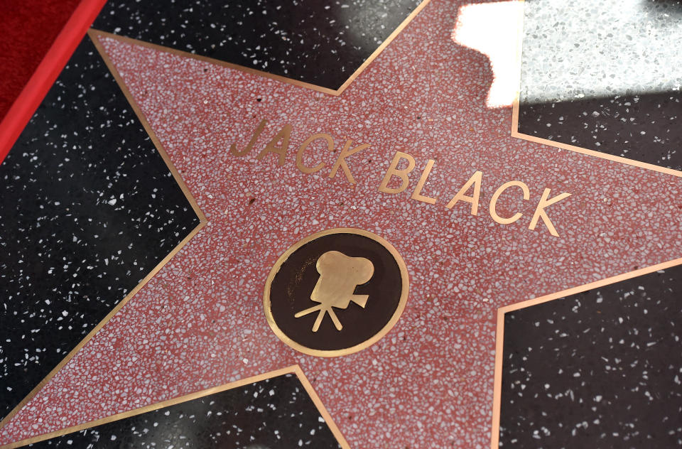 Jack Black's Hollywood star. (Photo: Axelle/Bauer-Griffin via Getty Images)