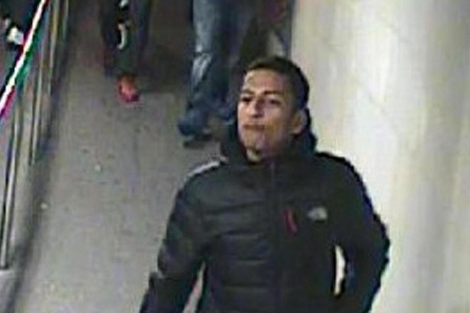 Wanted: The man who police would like to speak to. (BTP)