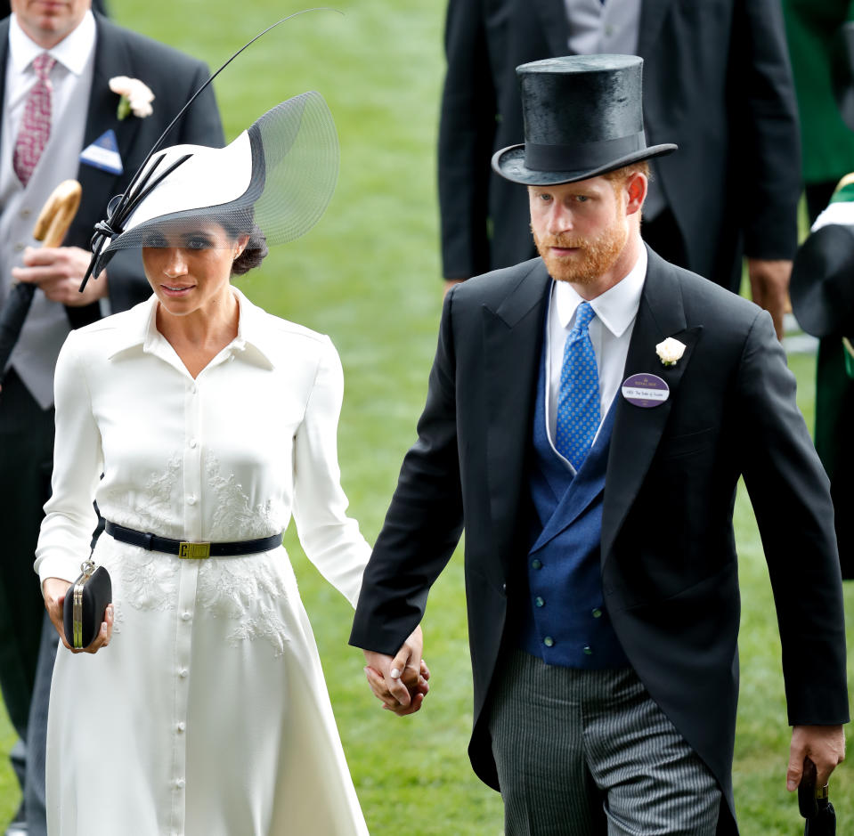 Meghan has been a regular fixture at royal events since her wedding to Harry last month. Photo: Getty