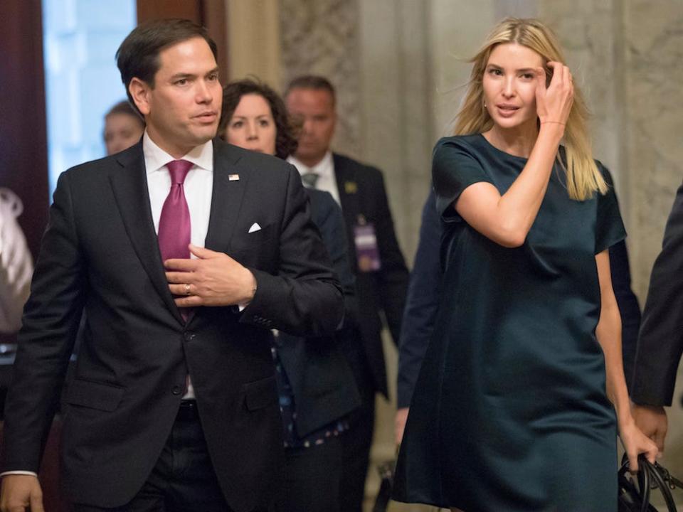 Sen. Marco Rubio and Ivanka Trump