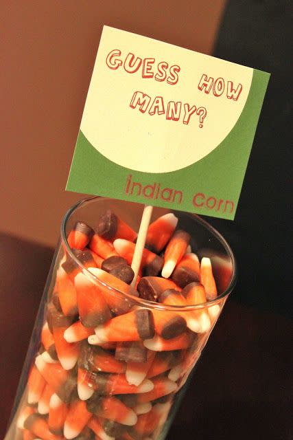 <p>Place a glass jar or vase filled with candy corn in the center of the kids' table, then let your littlest guests jot down how many candies they think the container holds. The "winner" is whichever child guesses closest to the actual number. This one's sure to foster conversation and keep them entertained throughout the night.</p><p><strong>Get the tutorial at <a href="https://celebrationsathomeblog.com/thanksgiving-kids-table-2/" rel="nofollow noopener" target="_blank" data-ylk="slk:Celebrations at Home;elm:context_link;itc:0" class="link ">Celebrations at Home</a>.</strong></p><p><a class="link " href="https://www.amazon.com/Oh-Nuts-Gourmet-Halloween-Mouthwatering/dp/B07X4ZX5RT/ref=sr_1_2?tag=syn-yahoo-20&ascsubtag=%5Bartid%7C10050.g.4698%5Bsrc%7Cyahoo-us" rel="nofollow noopener" target="_blank" data-ylk="slk:Shop Now;elm:context_link;itc:0">Shop Now</a></p>