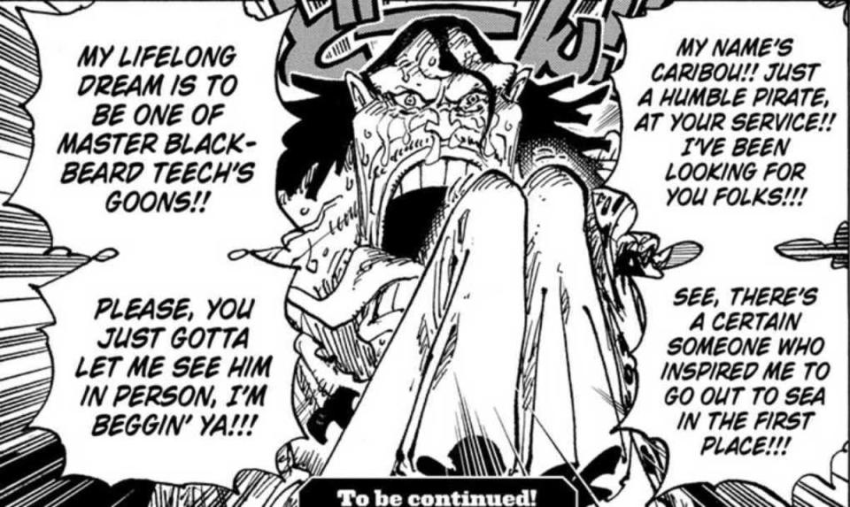 Caribou knows far too much.<p>Eiichiro Oda, Shonen Jump, Shueisha</p>