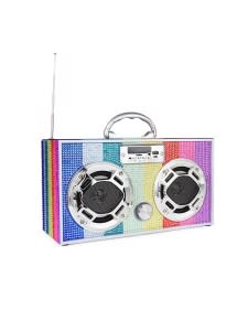 rainbow boom box