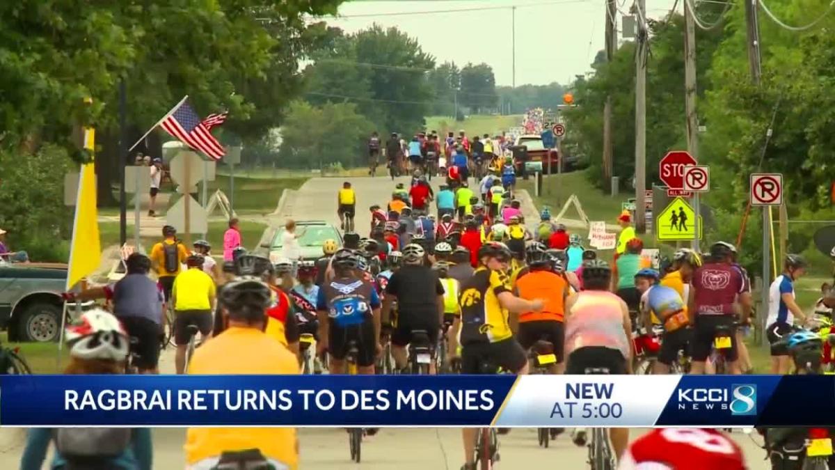 RAGBRAI leaders want Ames to Des Moines route to be largest bicycle