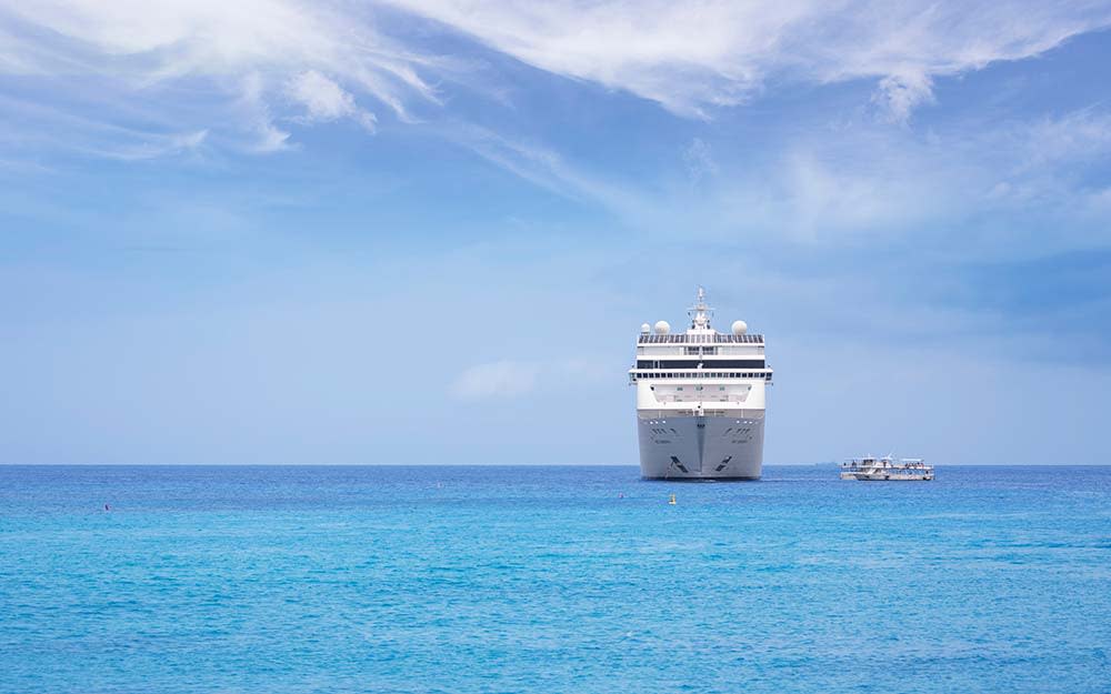 Across the world many cruise lines have safety started to carry passengers - RALF HETTLER