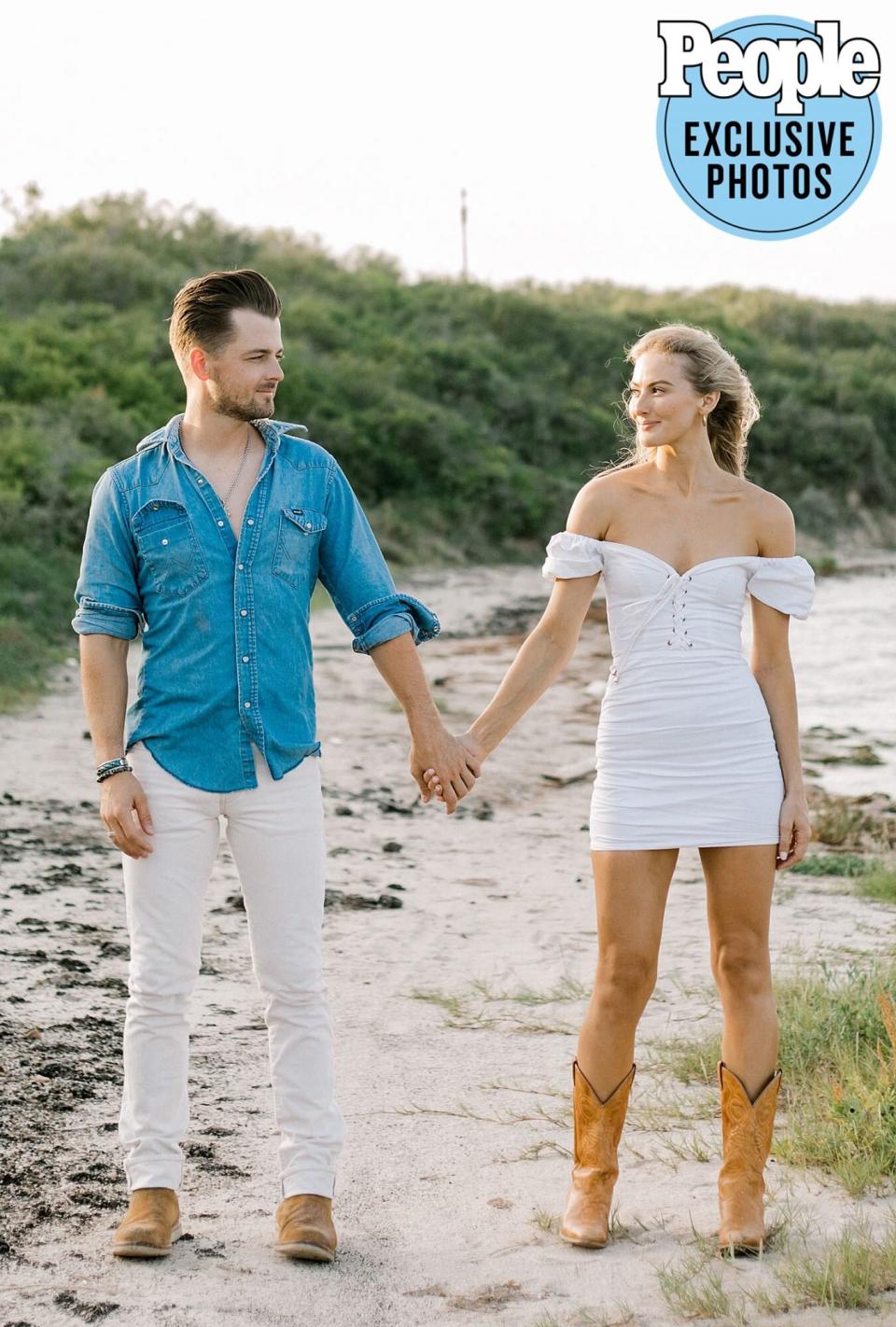 Chase Bryant and Selena Weber