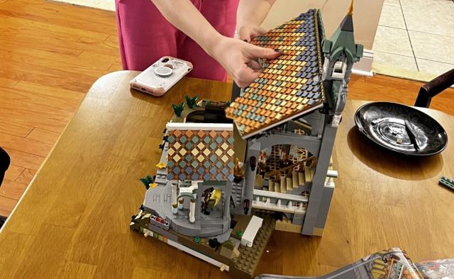 The best lego model I have ever done. Rivendell 🩷 : r/lotr