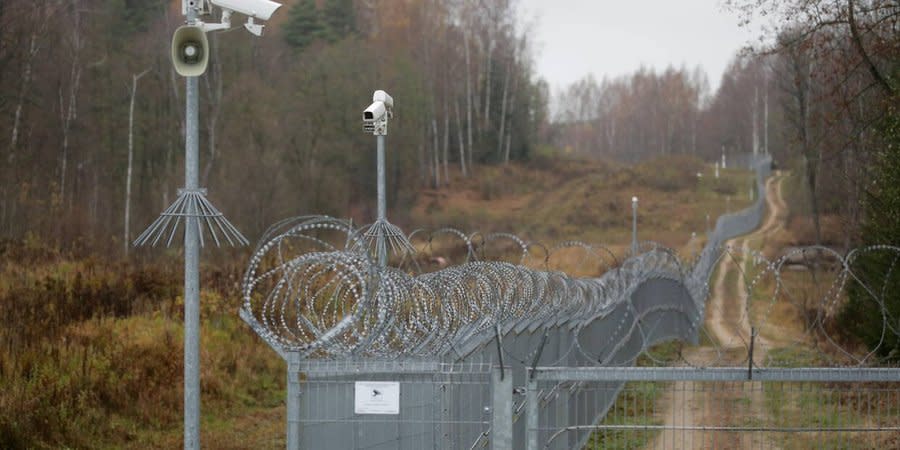 Border of Poland and Belarus