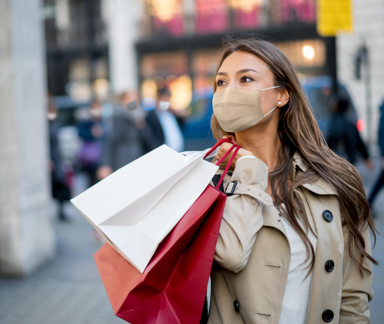 Clothing spend saw a 4.2% rise in September. Credit: Getty.