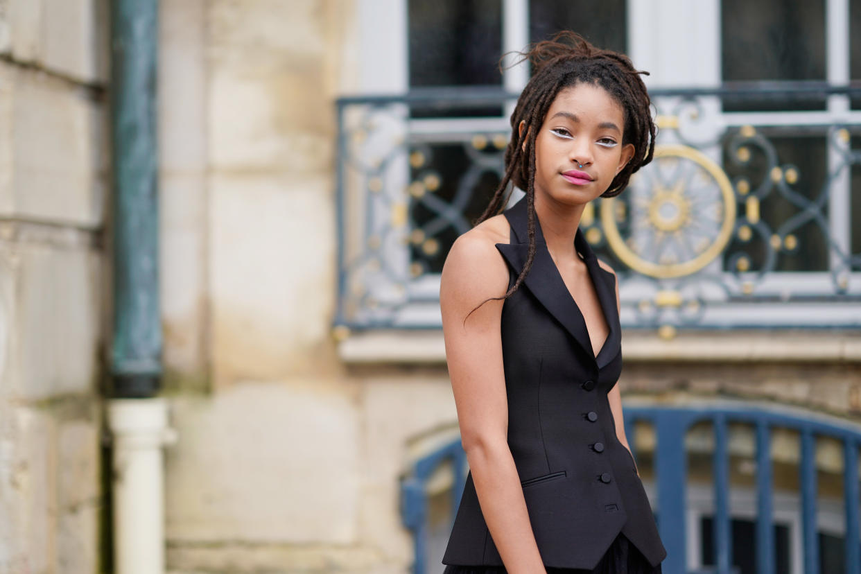 Willow Smith wurde bei der Modenschau von Dior zum Blickfang. (Bild: Getty Images)