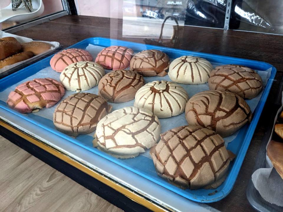 Conchitas, or Mexican sweet breads, are made from scratch in-house at Azúcar, Old City Bakery.