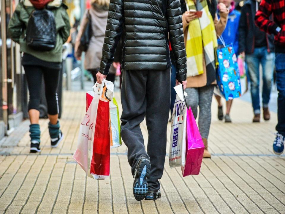 Retail was hit by unseasonably wet weather in July, affecting GDP (PA)