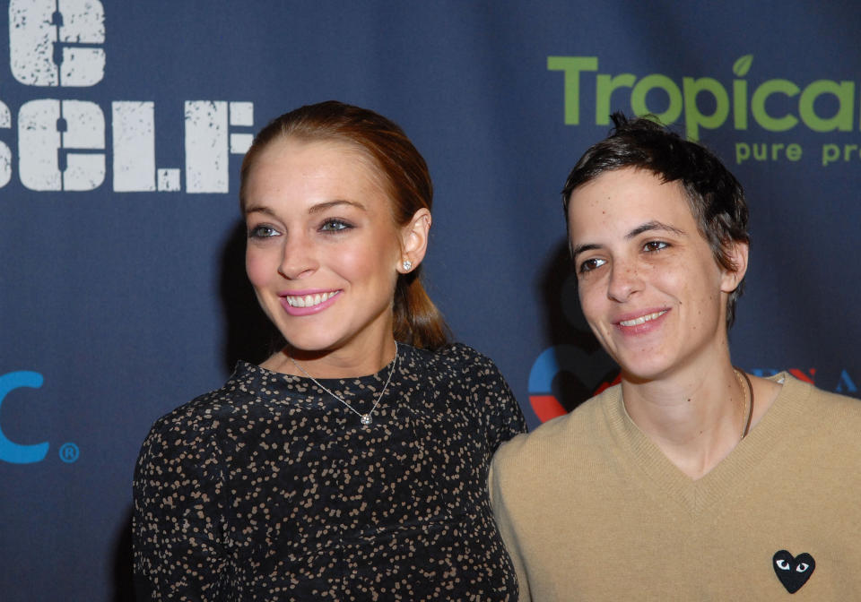 Lindsay Lohan and Samantha Ronson