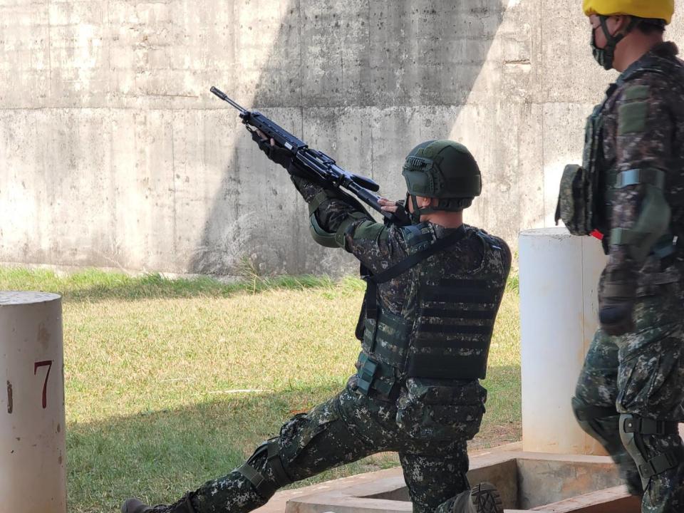 海軍又爆遺失步槍子彈。圖為陸軍打靶資料照片