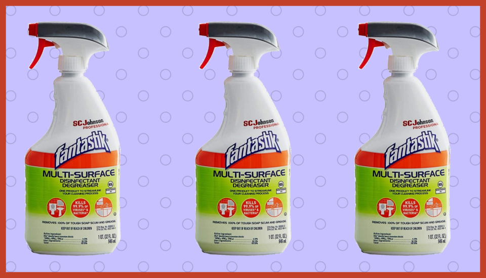 Fantastik Multi-Surface Disinfectant is available at Amazon. (Photo: SC Johnson)