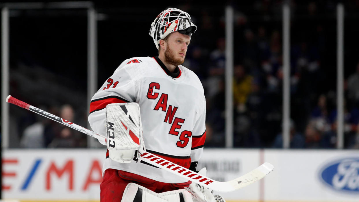 Carolina Hurricanes, goaltender, Anton Forsberg