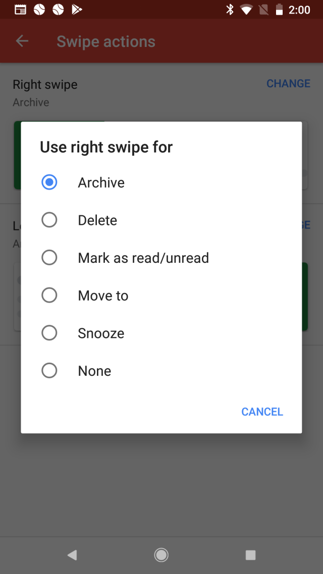 How to configure Gmail swipe actions on Android (and why you should)