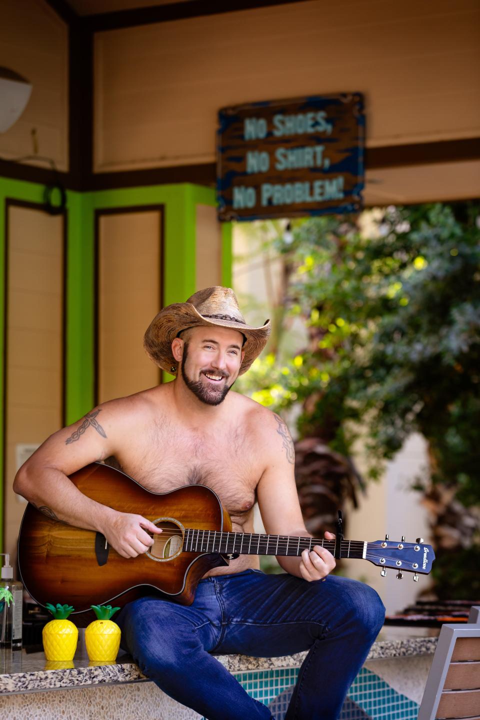 Steve Knill plays Tully in "Jimmy Buffett's Escape to Margaritaville."