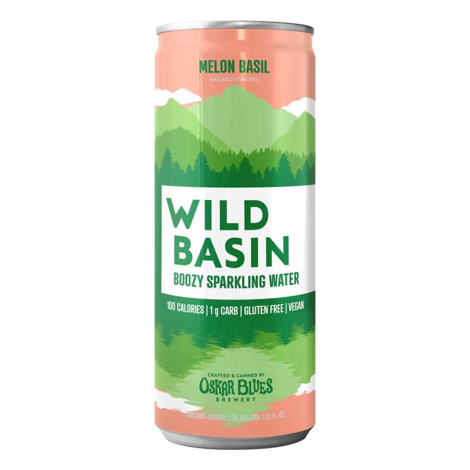 50) Wild Basin Melon Basil Boozy Sparkling Water