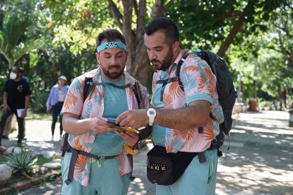 Ricky Rotandi and Cesar Aldrete on The Amazing Race season 36