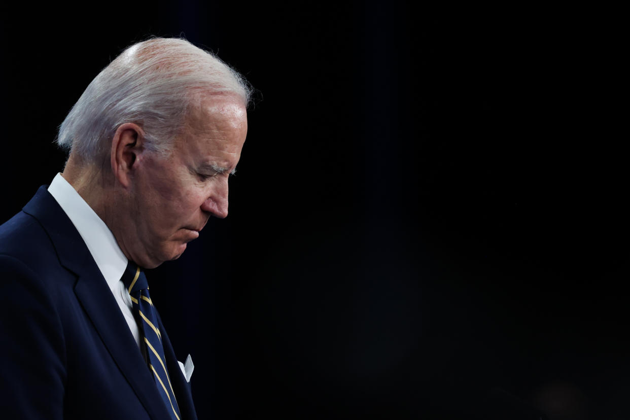 Press Conference Of The US President Joe Biden During The NATO Summit In Madrid - Credit: NurPhoto via Getty Images