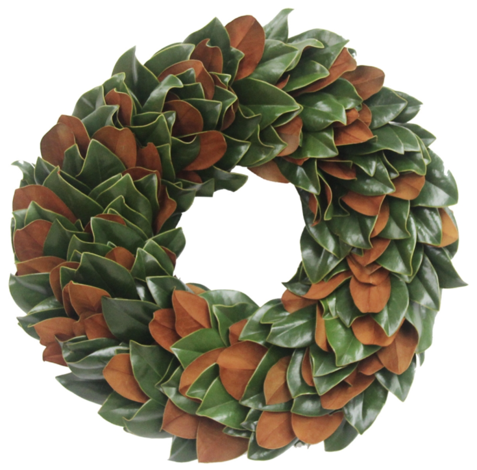 15) The Original Magnolia Wreath