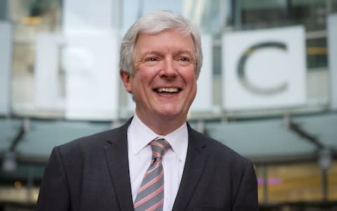 Tony Hall, director general of the BBC - Credit: AFP