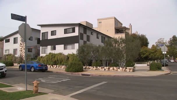 PHOTO: The corner of Pickford and Bedford streets in Los Angeles, where one of two shootings of two Jewish men who were leaving synagogues occurred. (KABC)