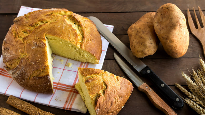 German kartoffelbrot potato bread