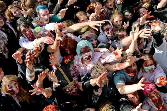 Study says zombies would wipe out humans in less than 100 days