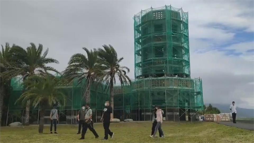 頭城濱海公園封園整建　最快11月中旬對外開放