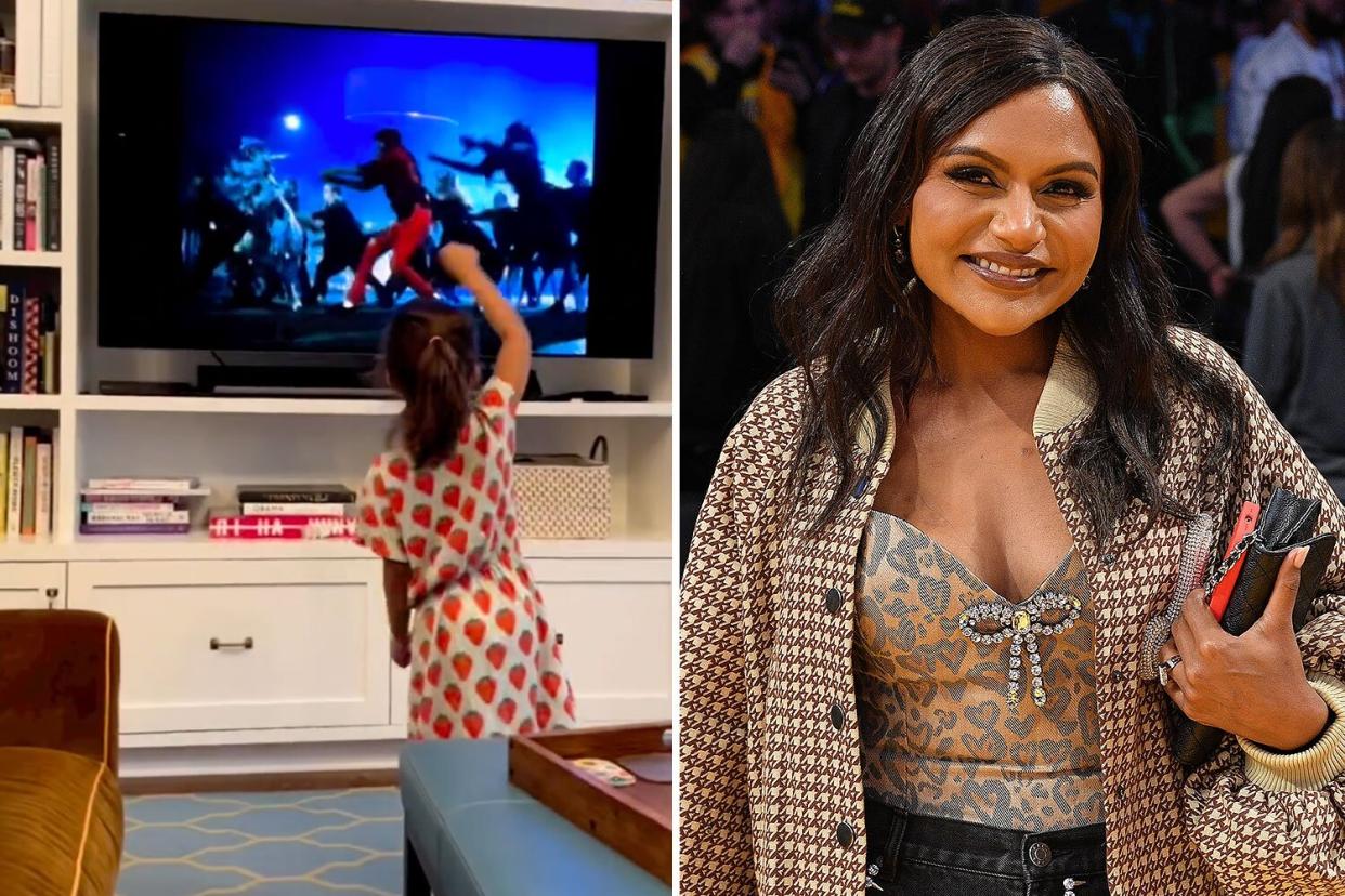 Mindy Kaling Shares Video of Daughter Katherine Learning the 'Thriller' Dance for Halloween