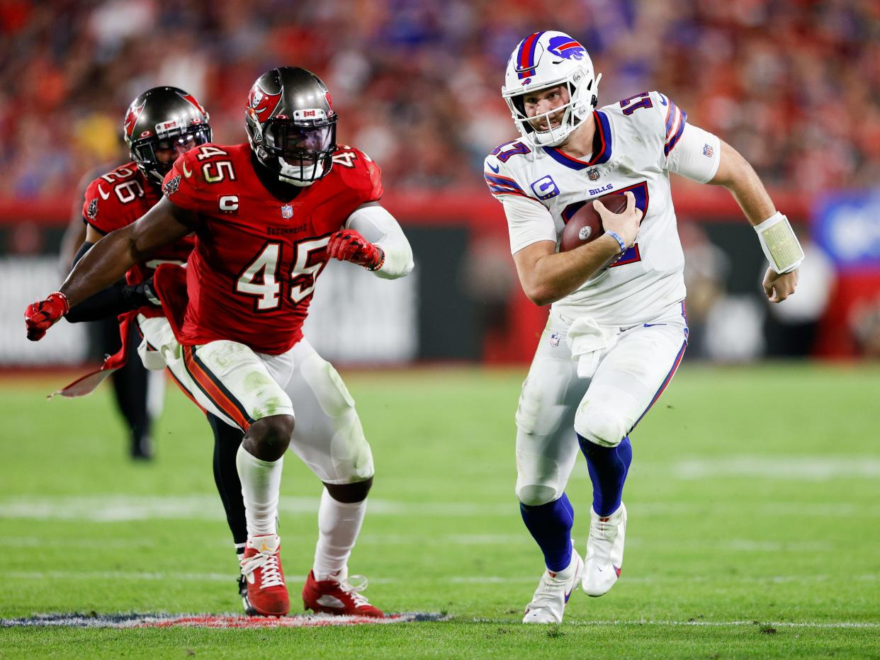 The Buffalo Bills last played the Tampa Bay Buccaneers in December 2021.