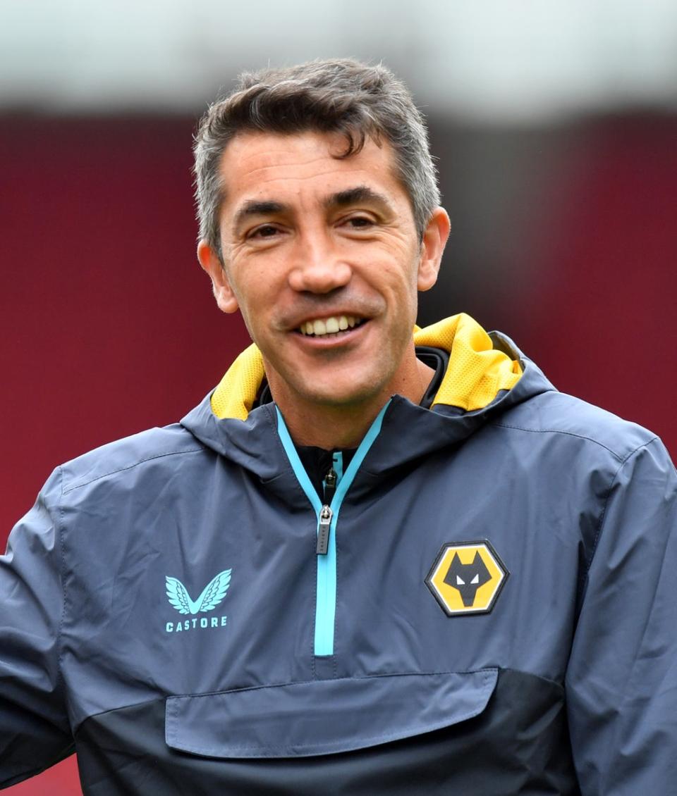 The FA Cup is held in high regard by Wolves boss Bruno Lage (Anthony Devlin/PA) (PA Wire)