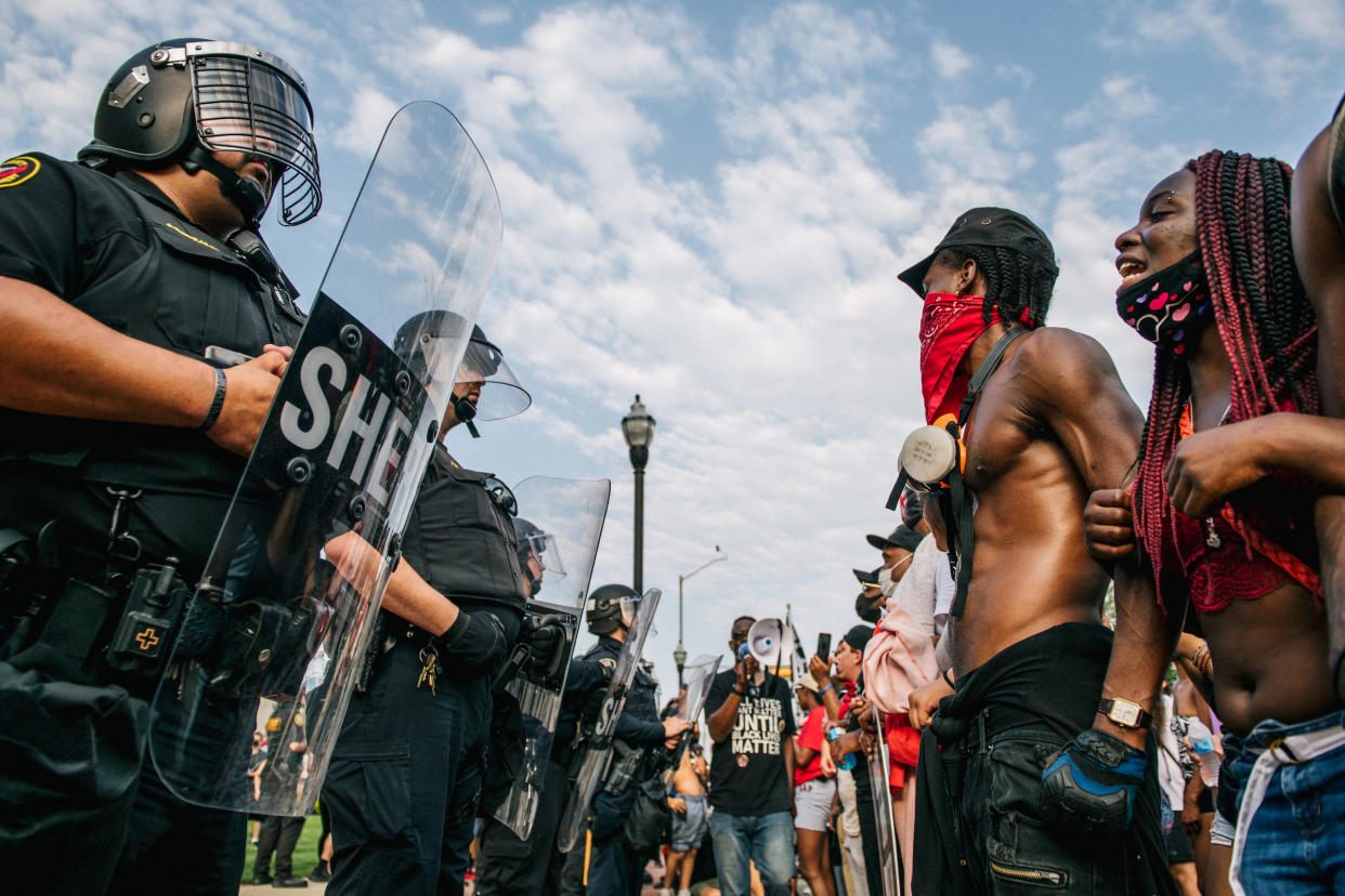 Protests Erupt After Kenosha, WI Police Shoot Black Man 7 Times In The Back