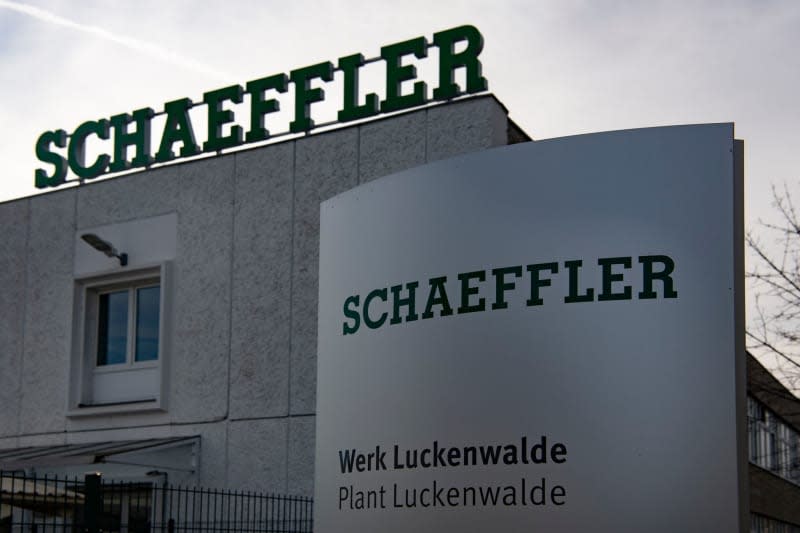 A general view of the Schaeffler plant. Paul Zinken/dpa
