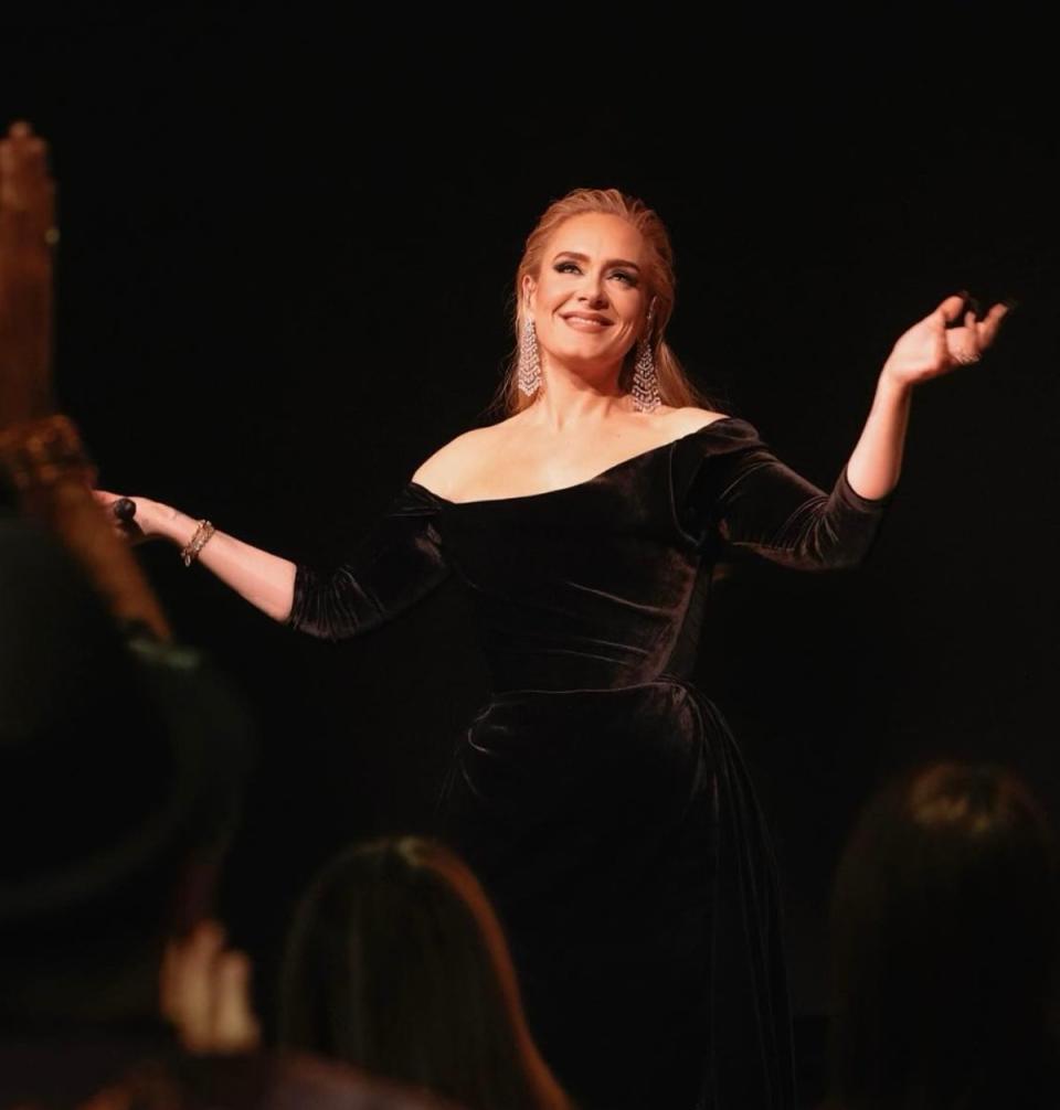 The revelation comes as Adele has extended her successful Las Vegas residency (Raven B. Varona)