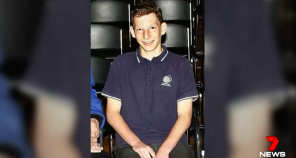 Max Meyer was a student at Sydney International Grammar School. Source: 7 News