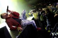 <p>"Pony" singer Ginuwine performs in concert at ACL Live on Jan. 27 in Austin, Texas.</p>