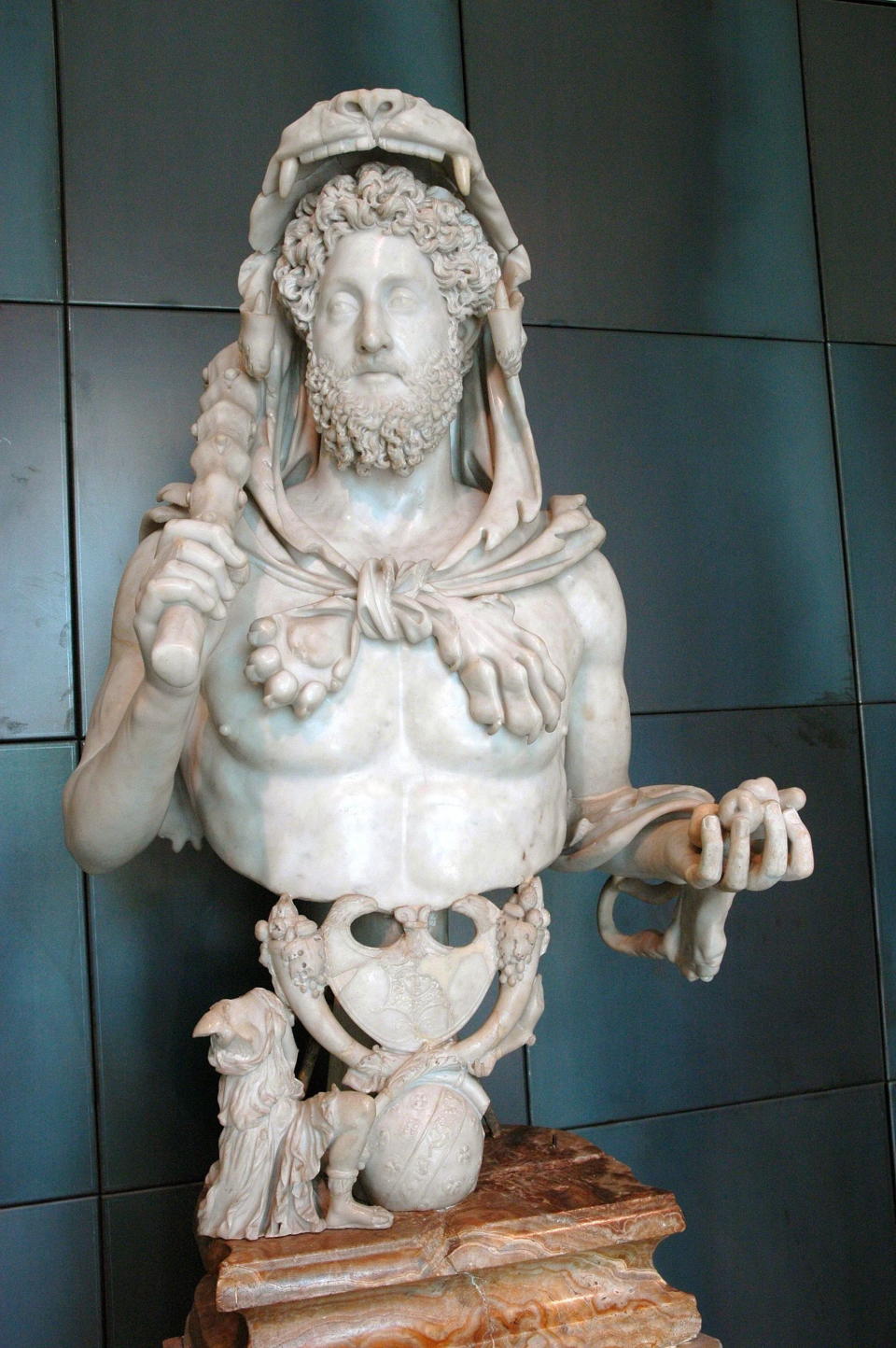 Bust of Commodus as Hercules