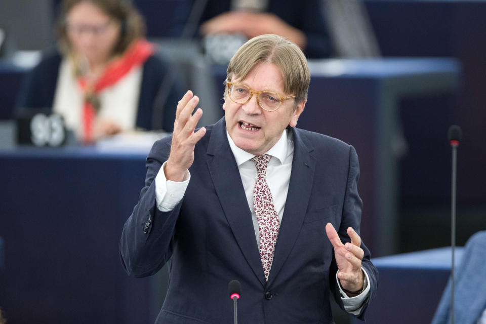 European parliament Brexit coordinator Guy Verhofstadt (Getty)