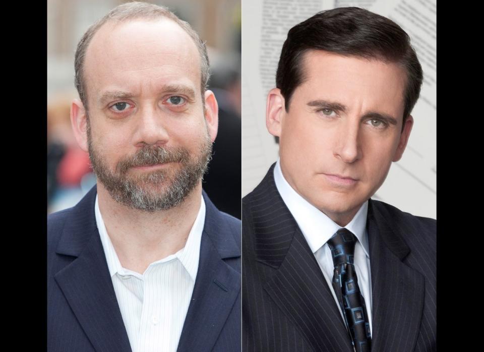 Imagine if Paul Giamatti had worked at Dunder Mifflin's Scranton branch. Giamatti was reportedly pursued by NBC executives for the role of Michael Scott, but when Giamatti passed, Steve Carell was then chosen as "The Office's" leading man for seven seasons.   