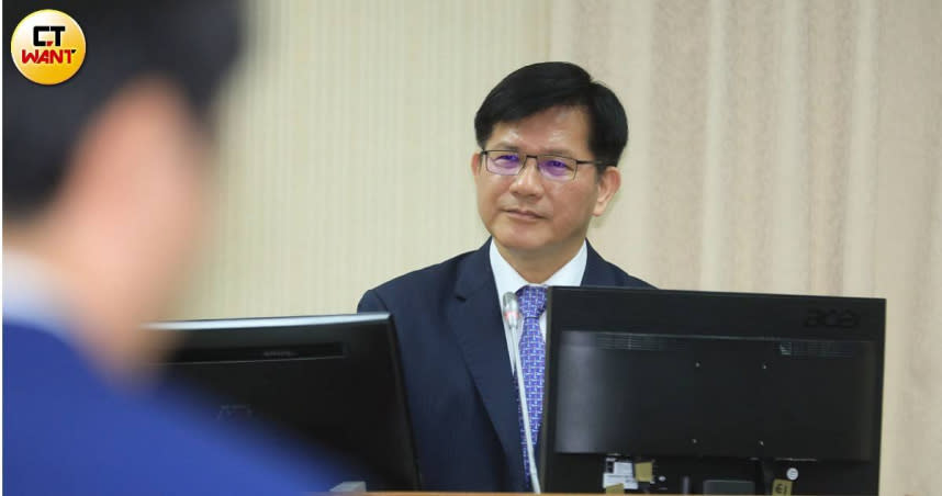 外交部長林佳龍澄清，擔任立委期間，沒有提案藐視國會罪。（圖／周志龍攝）