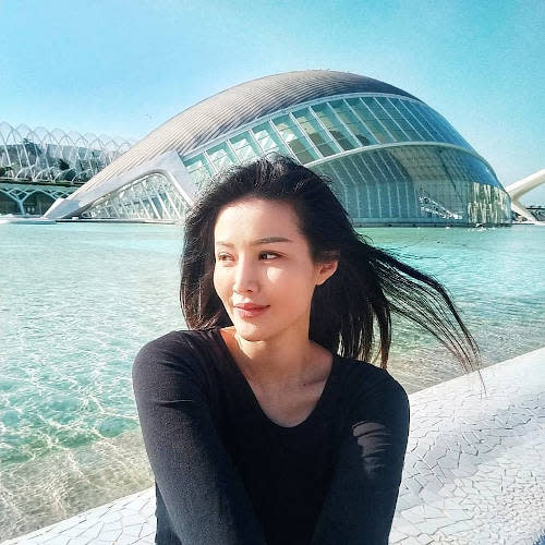 The actress has been studying in Valencia 