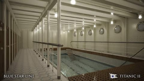 Pool Titanic II - Credit: Blue Star Line