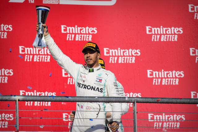 F1's Lewis Hamilton comments on joining Broncos' ownership group