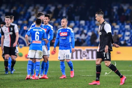 Napoli won for the first time since December 22 with victory over Cristiano Ronaldo's Juventus