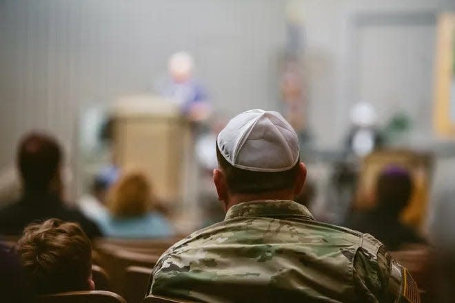 Beth Israel hosts an Interfaith Thanksgiving Service in 2019.