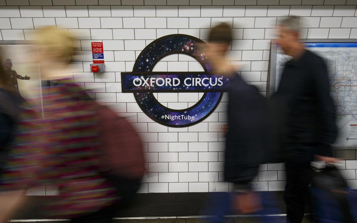 Oxford Circus Tube station